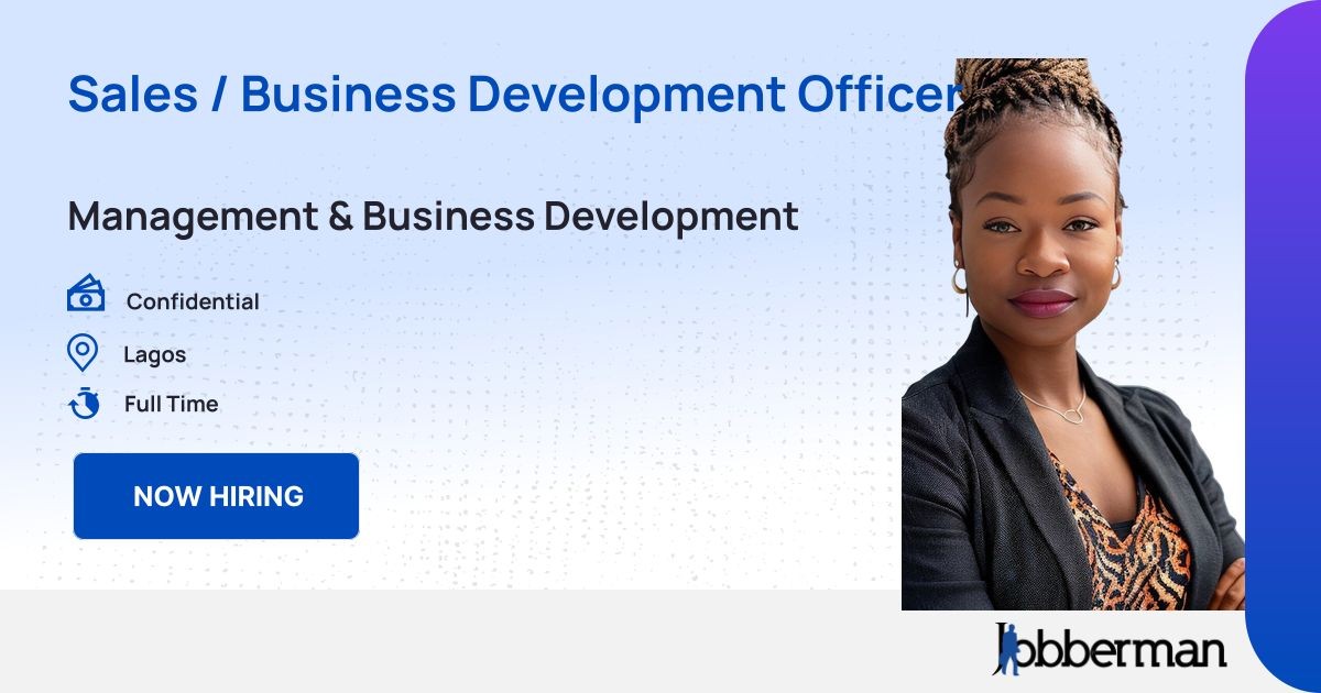Sales Business Development Officer